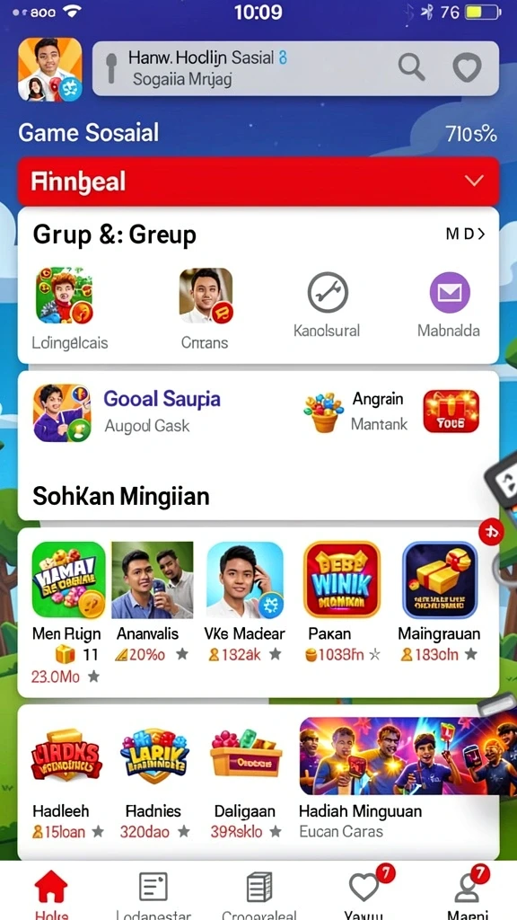 Screenshot neoparty nomor 1